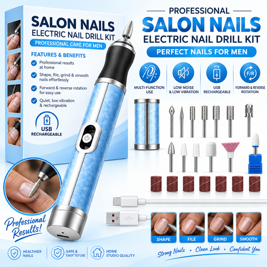 🔋Portable Electric Nail Drill Kit ⚡