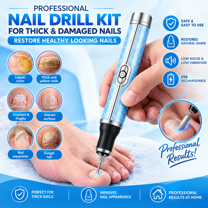 🔋Portable Electric Nail Drill Kit ⚡