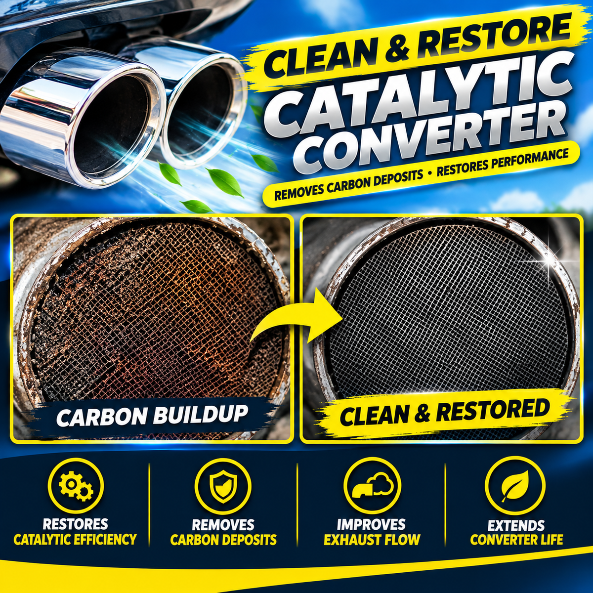 🚀 BOOST UP™ Cleaner Booster for All Cars ⚡